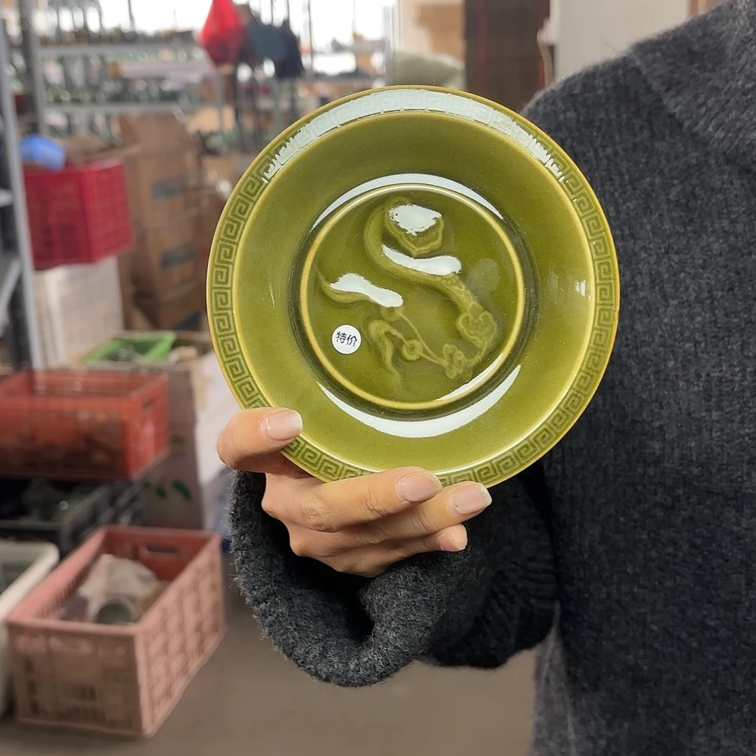 龙泉云间青瓷小米茶器