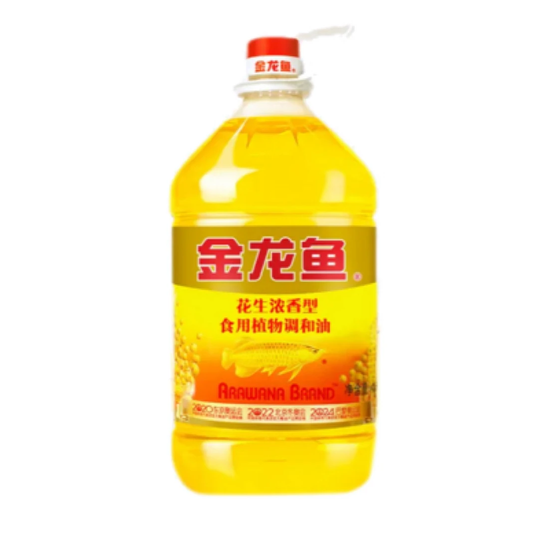 金龙鱼花生浓香调和油4L