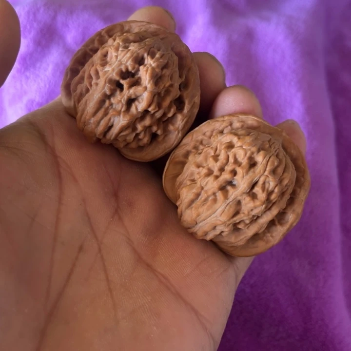 核桃四座楼文玩核桃手把件