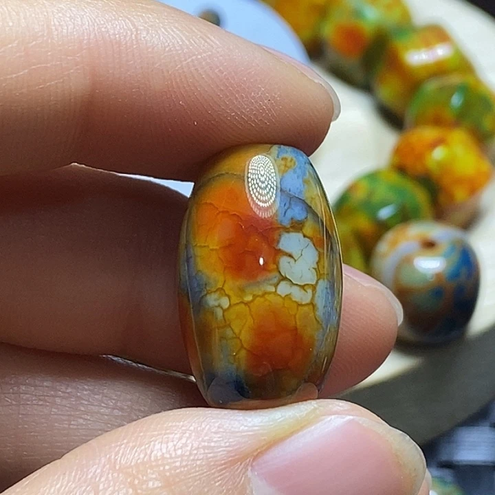 逍***遥玛瑙/玉髓未镶嵌颈饰
