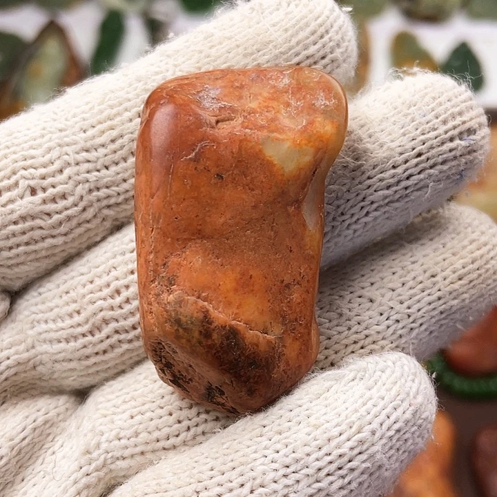 岫岩河磨玉（透闪石质玉）颈饰未镶嵌