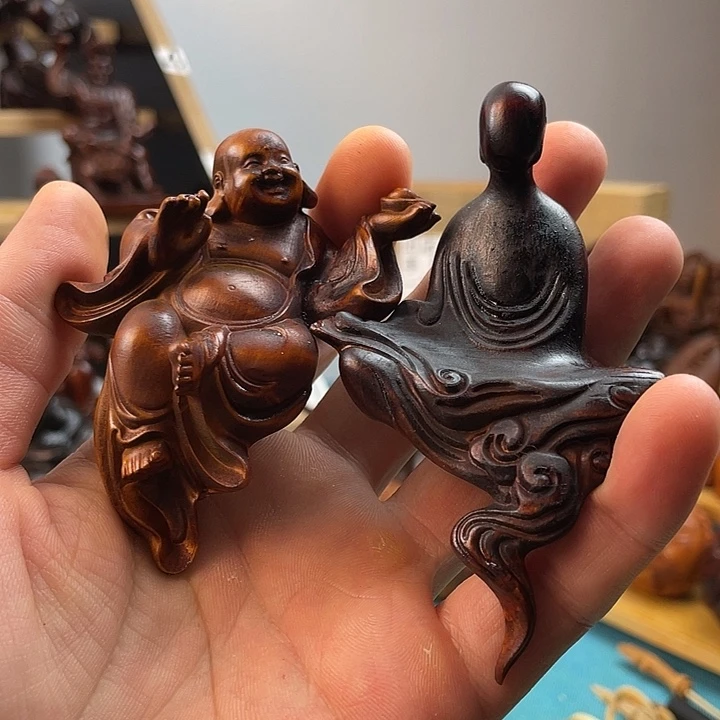 亲***亲木木质雕刻手把件223456