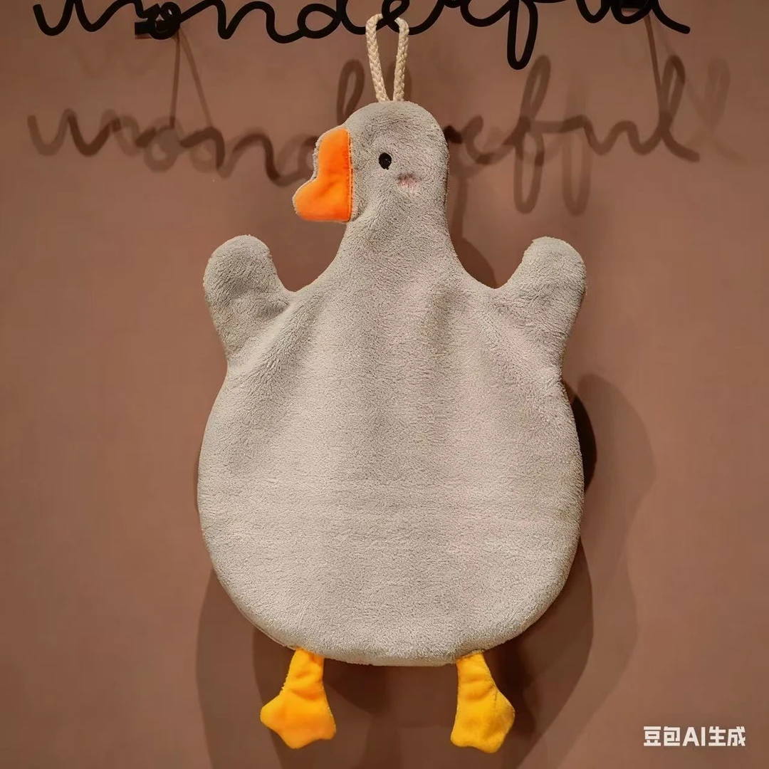 家用可爱厨房擦手巾中国风卫生间吸水速干