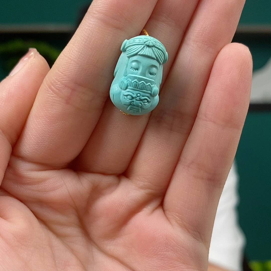 未镶嵌绿松石珠宝奇石