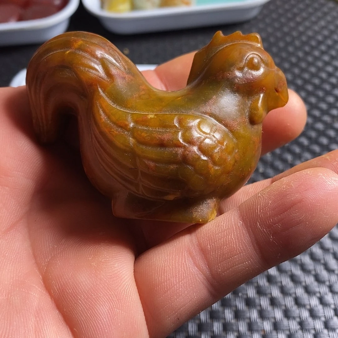 蛇纹石玉合金颈饰