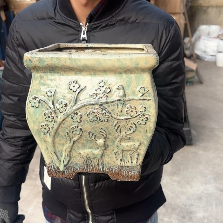 红陶方福利口径20*20