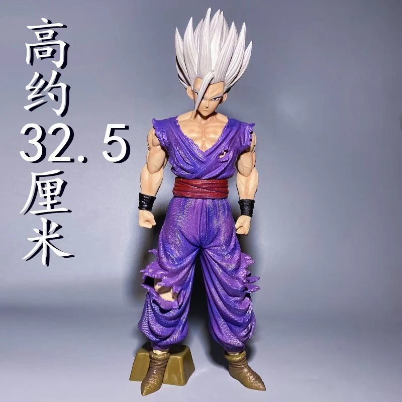 手办七龙珠超级英雄系列神悟悟饭野兽白神模型孙悟饭摆件周边公仔