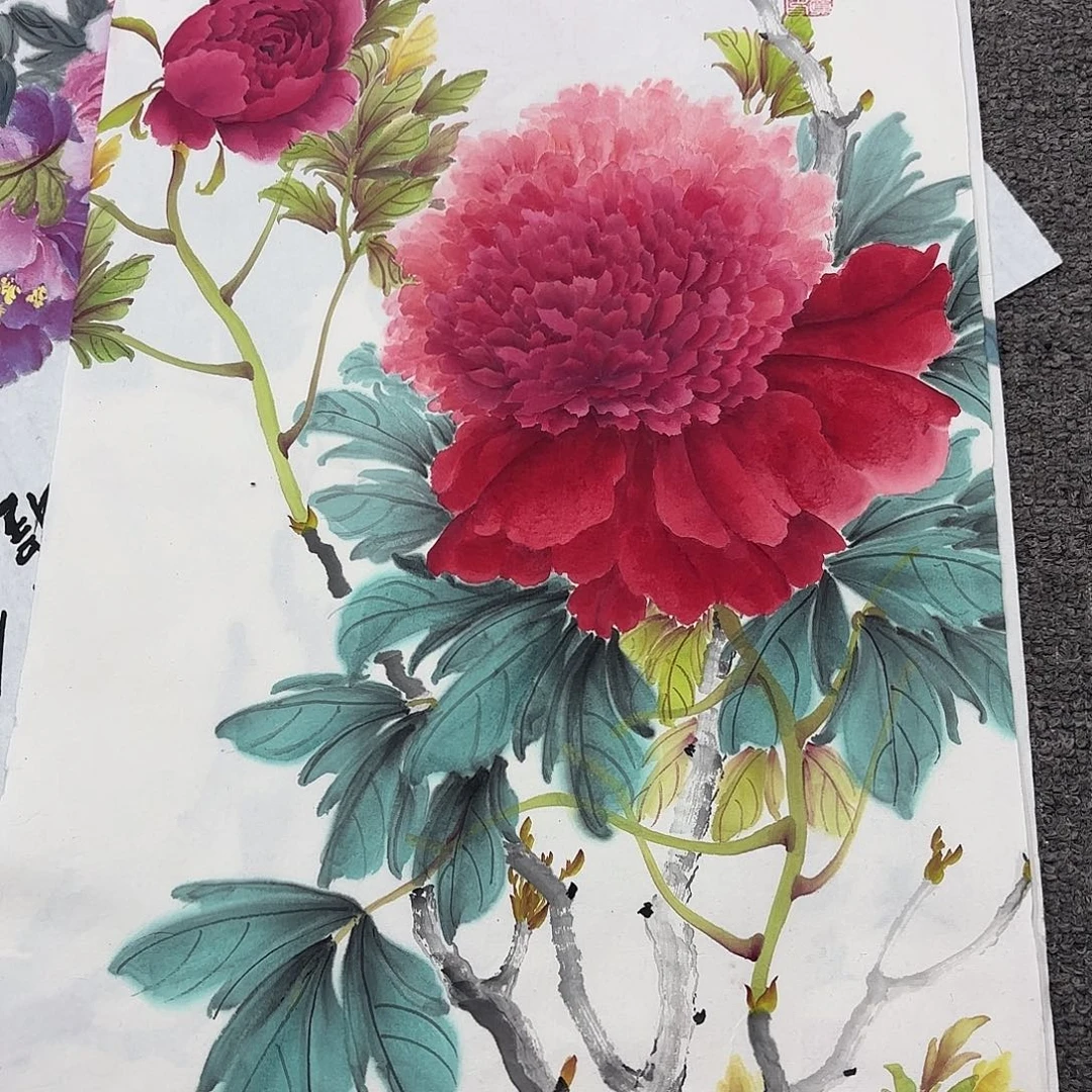 国画国画作品多次入选