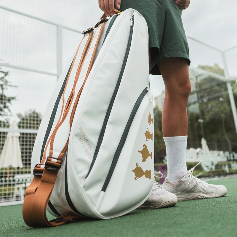 Greatspeed网球包6支装羽毛球包单肩双肩独立鞋仓网球拍包温网版