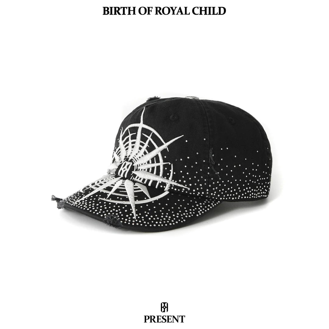 BIRTH OF ROYAL CHILD BORC 光芒刺绣棒球帽百搭潮流