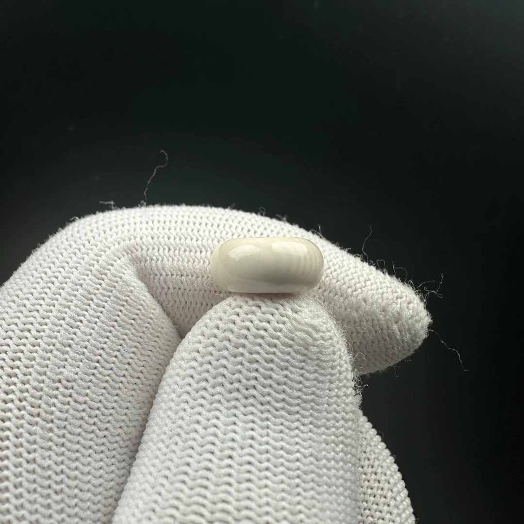 D4914天然猛犸牙 瑕疵特价 扣子13*6mm支持鉴定 假一罚四