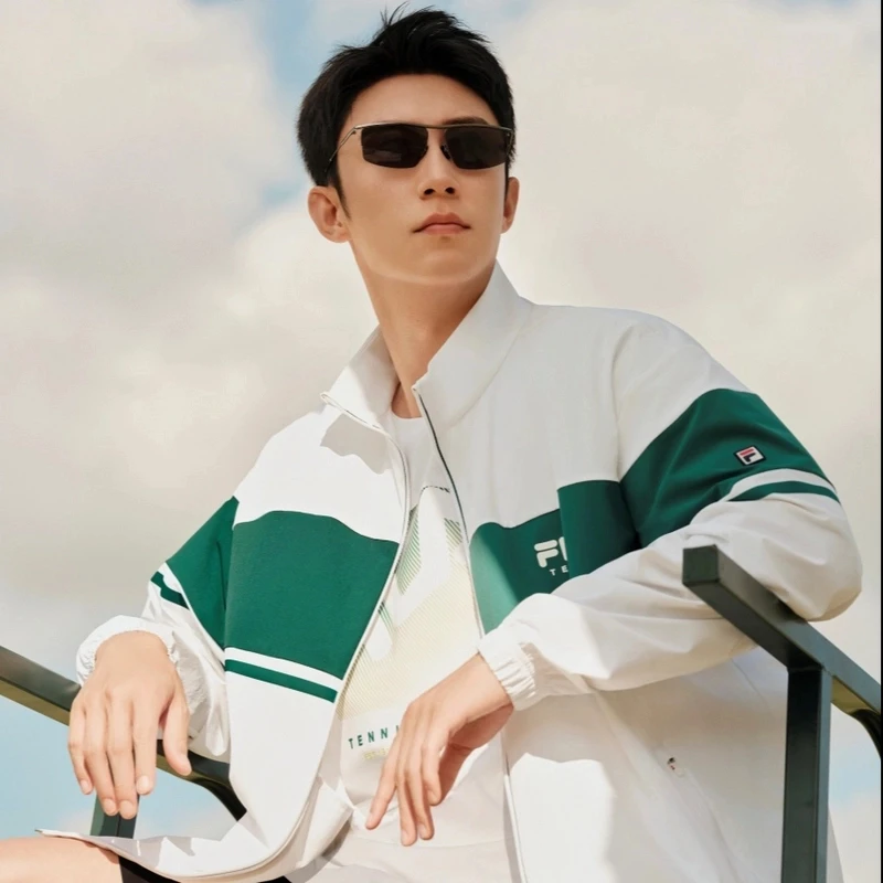 FILA/斐乐【黄景瑜同款】男士秋季外套户外出游夹克A11M523702F