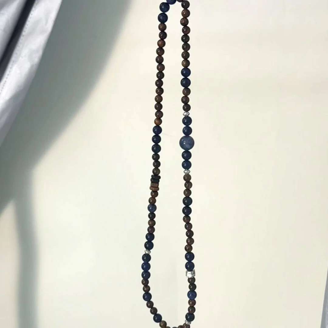 S-1154 蓝东陵  百搭手串