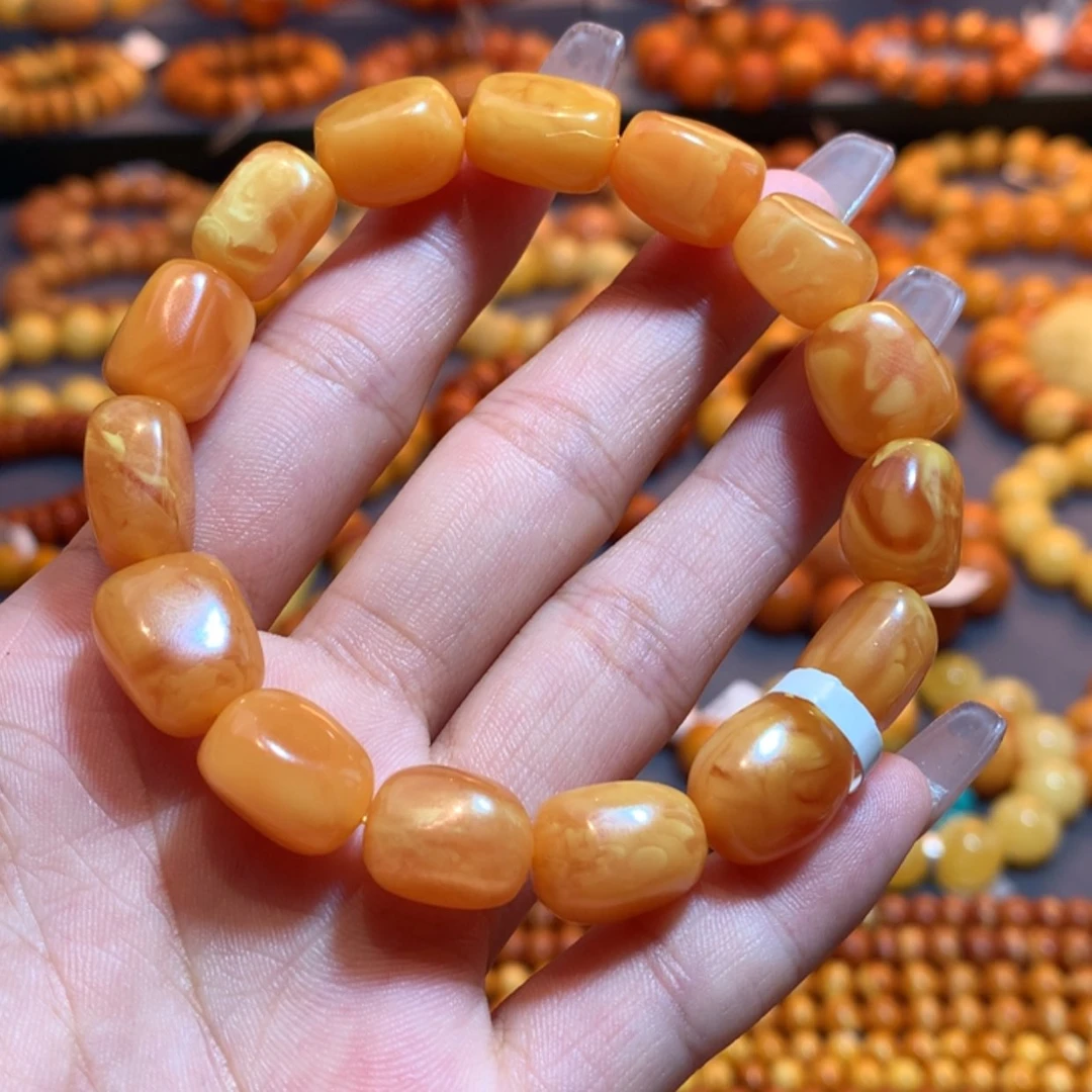 【闪购商品】未镶嵌琥珀手链蜜蜡