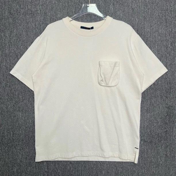 95新 LouisVuitton/路易威登 提花满印圆领短袖/XL码/95新/13621