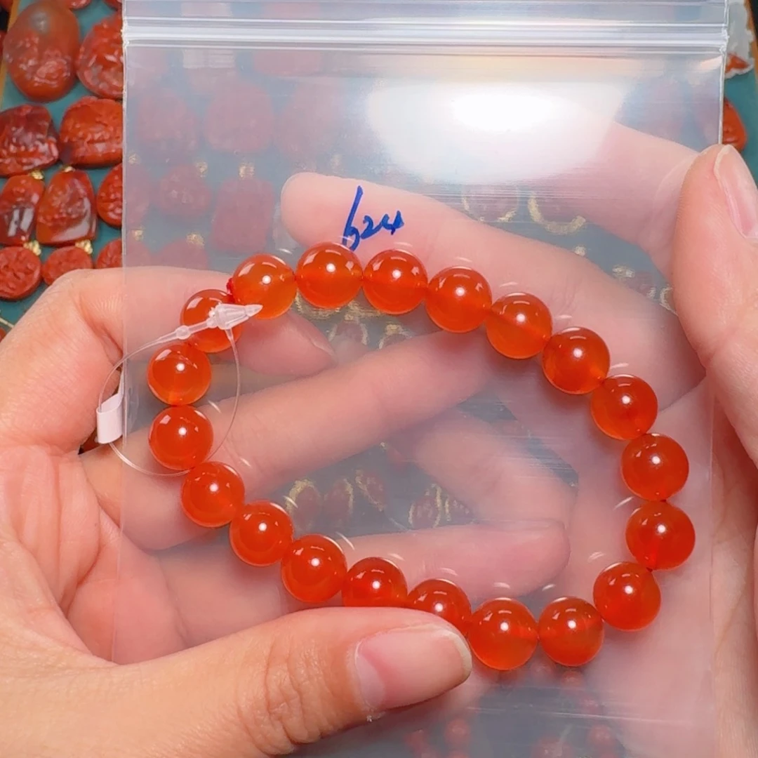 南红玛瑙南红9+未镶嵌