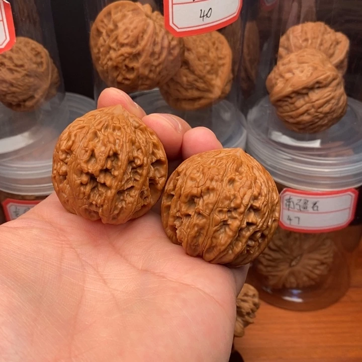 核桃麻核桃皇家正圆狮子头39