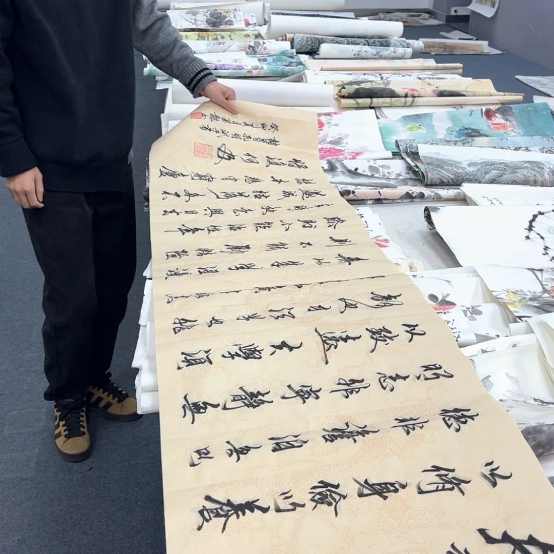 国画宣纸纯手绘字画