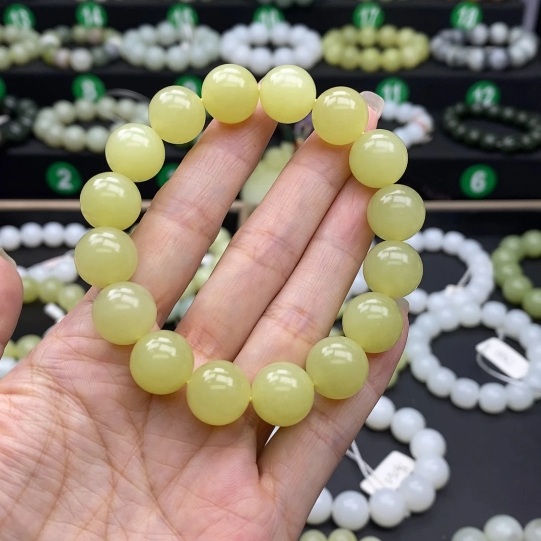 手链未镶嵌和田玉13mm