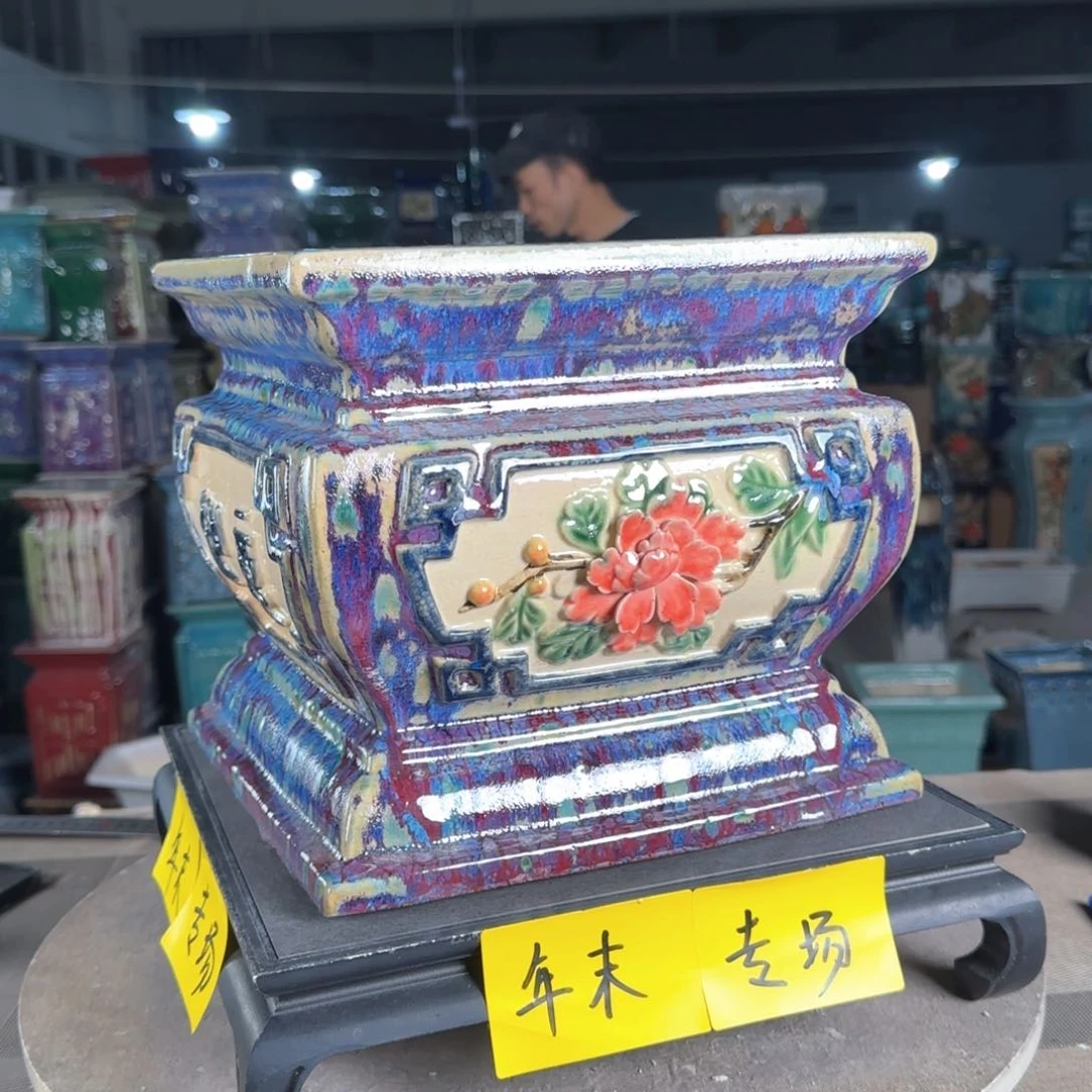 一风堂石湾花盆。