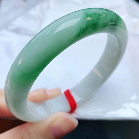 未镶嵌手镯翡翠55圈口882499