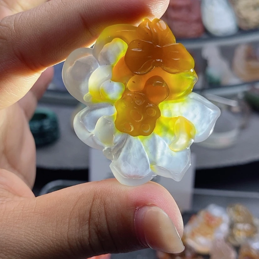 【闪购商品】未镶嵌吊坠定制玛瑙