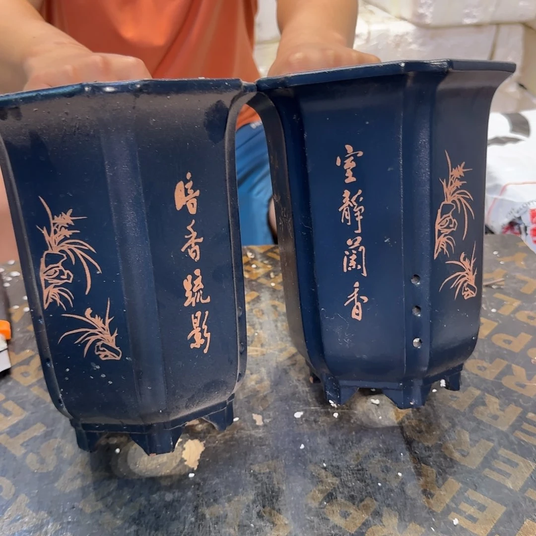 紫砂花盆口口口经16