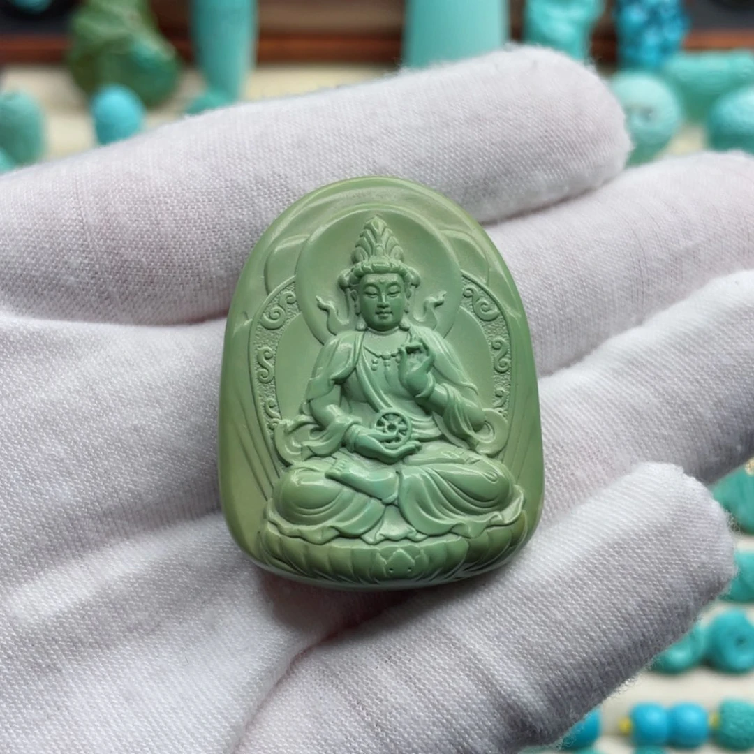 未镶嵌绿松石珠宝奇石