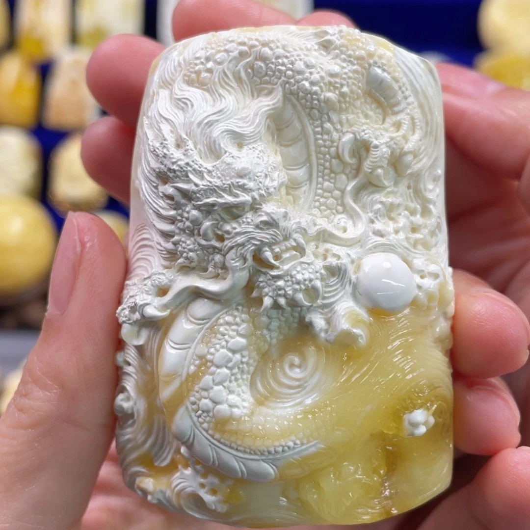 琥珀裸石未镶嵌琥珀蜜蜡