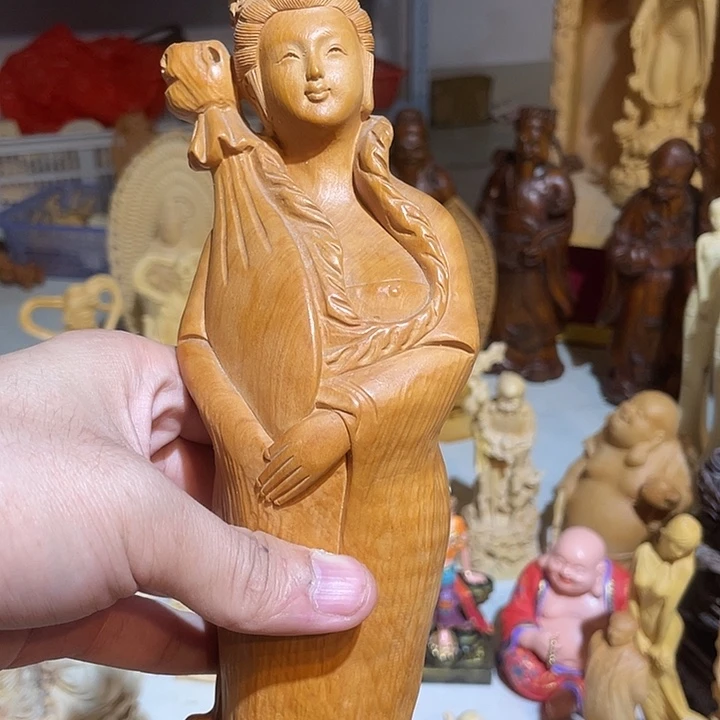 ღ****黄杨木小瑕疵王昭君