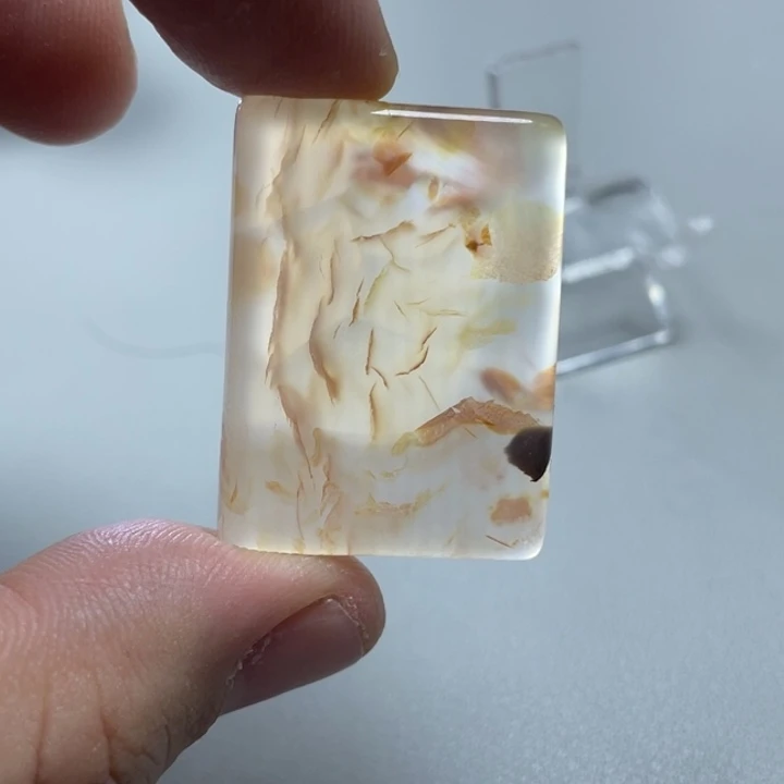 玛瑙/玉髓颈饰未镶嵌青**影