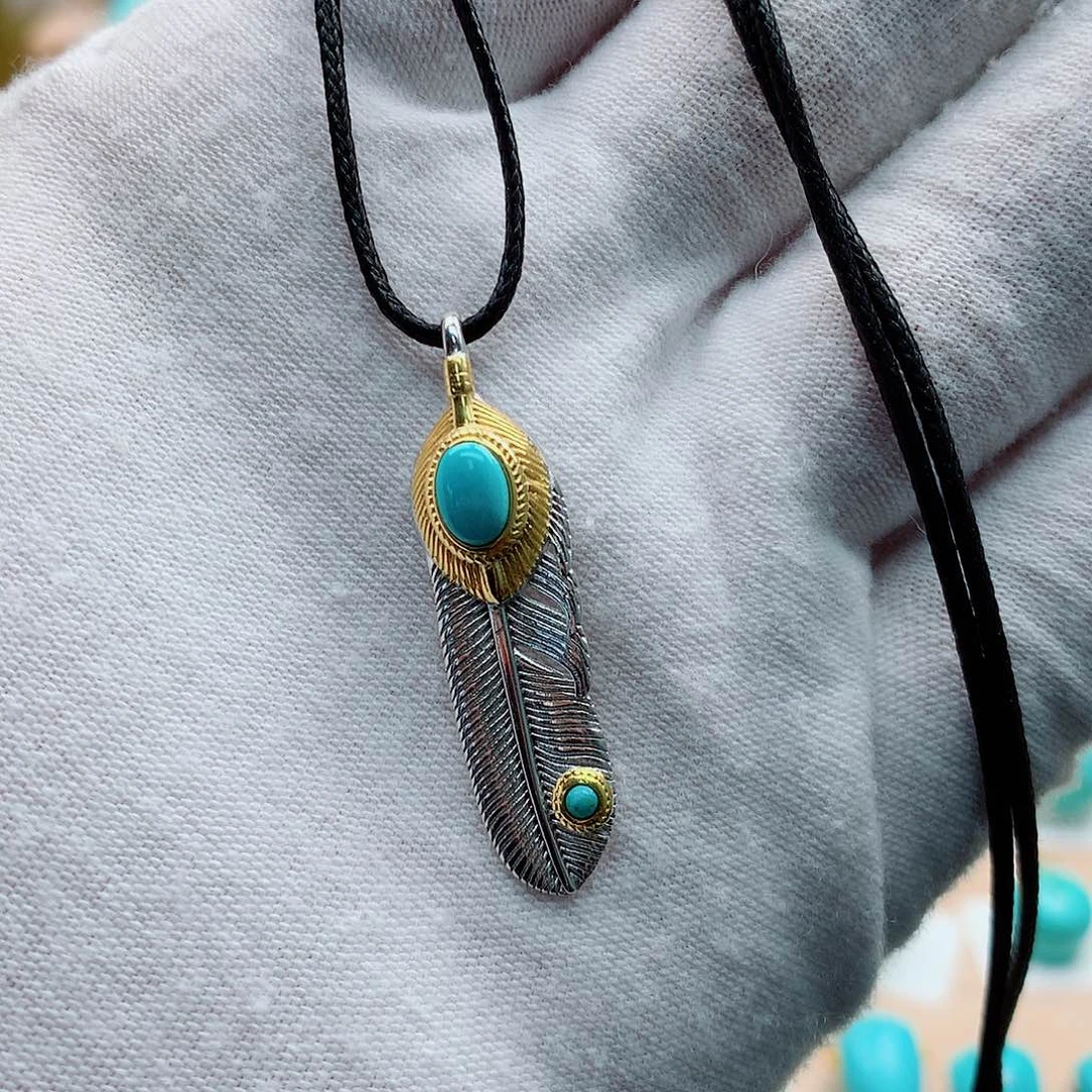 绿松石银S925镶嵌配饰