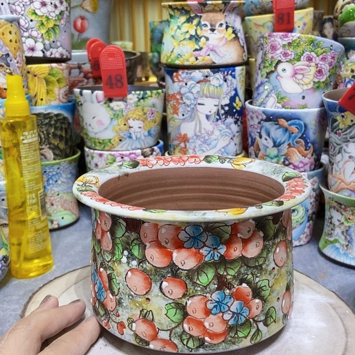 景德镇艺术手绘作品