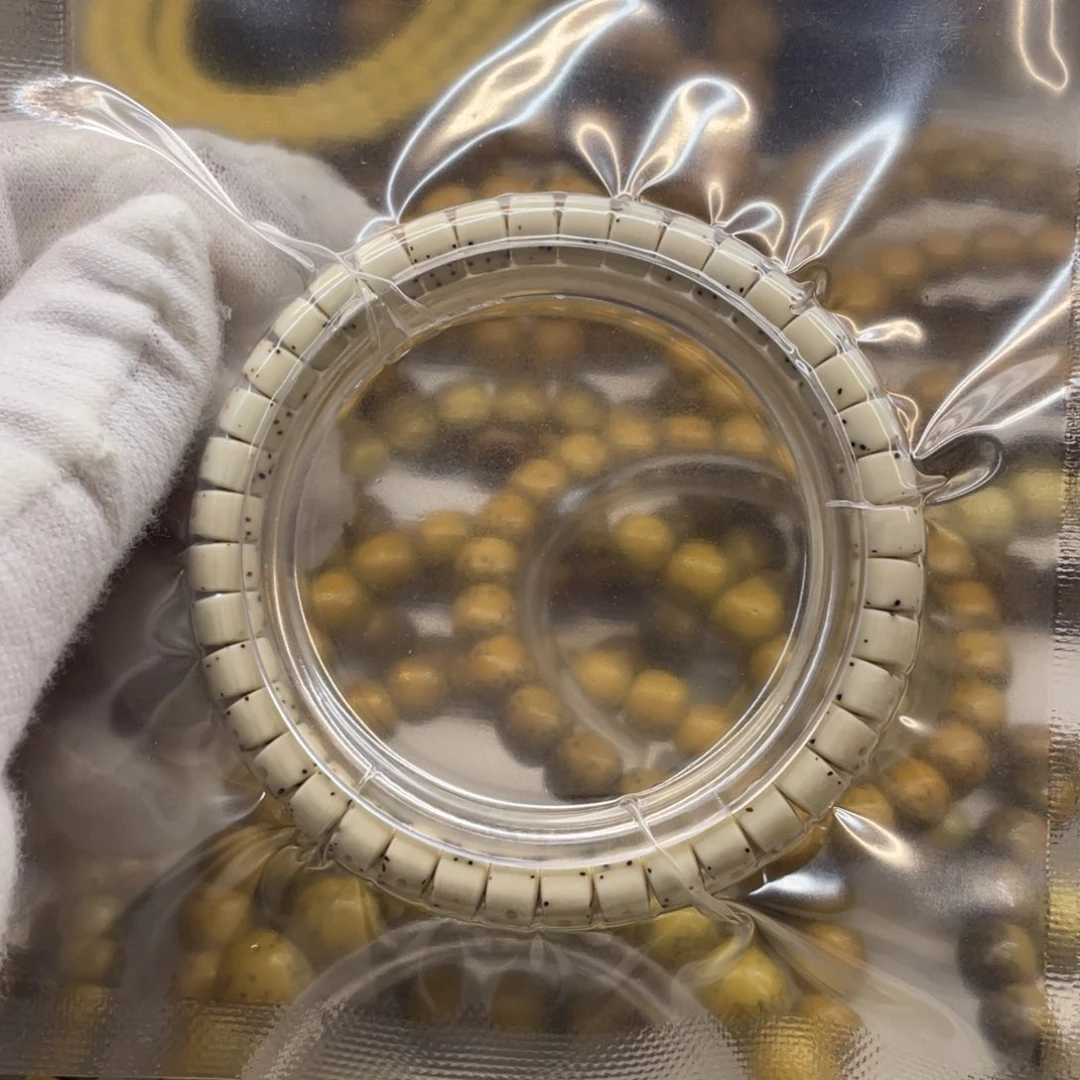 星月菩提吊坠精品6.5/4.8药片通体大留白月朗星稀