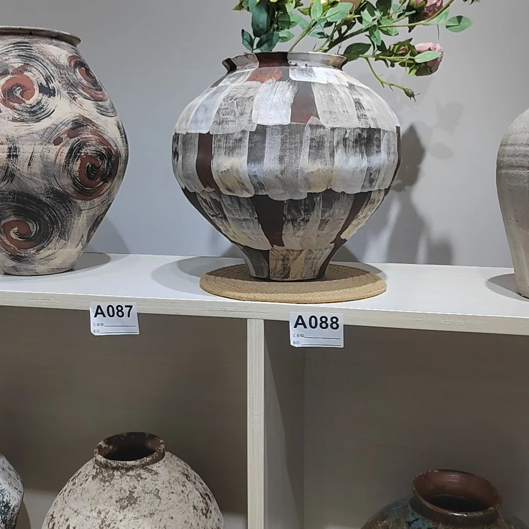 睿***颖瓷片陶瓷景德镇陶瓷手工花瓶