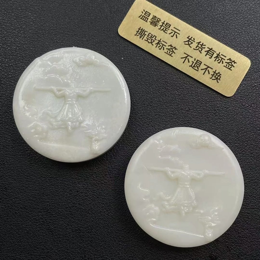 【胖】和田玉吊坠多样性发其一@k（配绳）