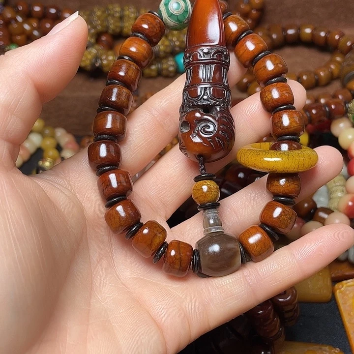 手串/手链鹿骨简毛牛骨