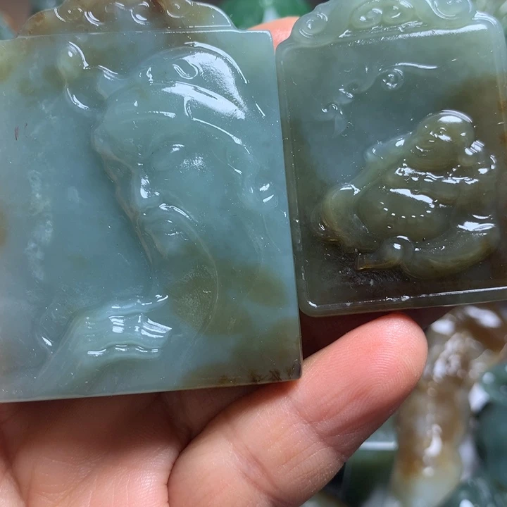 西***哥和田玉未镶嵌颈饰