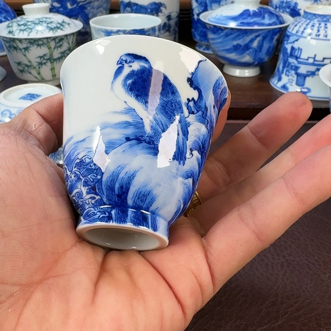 瓷片用****2现代景德镇陶瓷手绘茶具