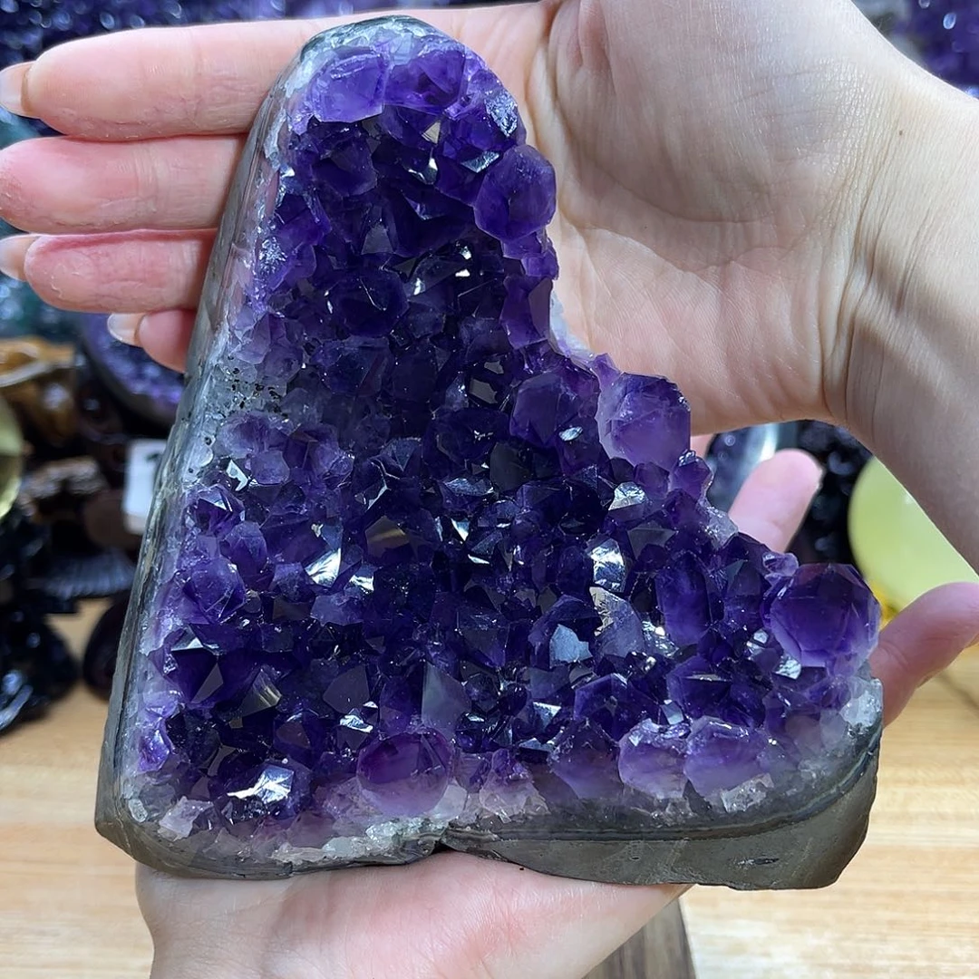 大型摆件（非配饰）紫晶未镶嵌