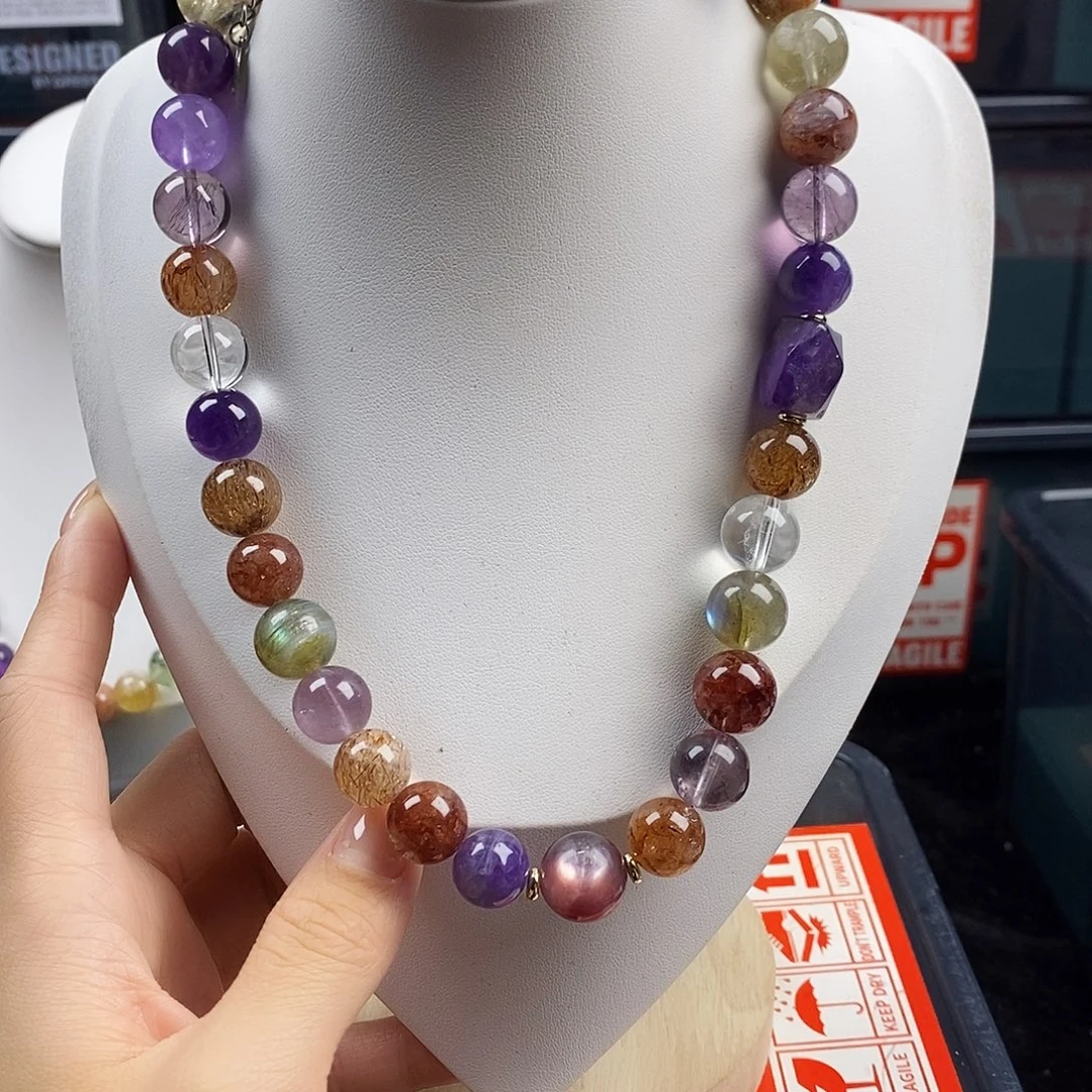 水晶手链银S925镶嵌