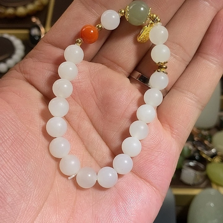 未镶嵌手串和田玉