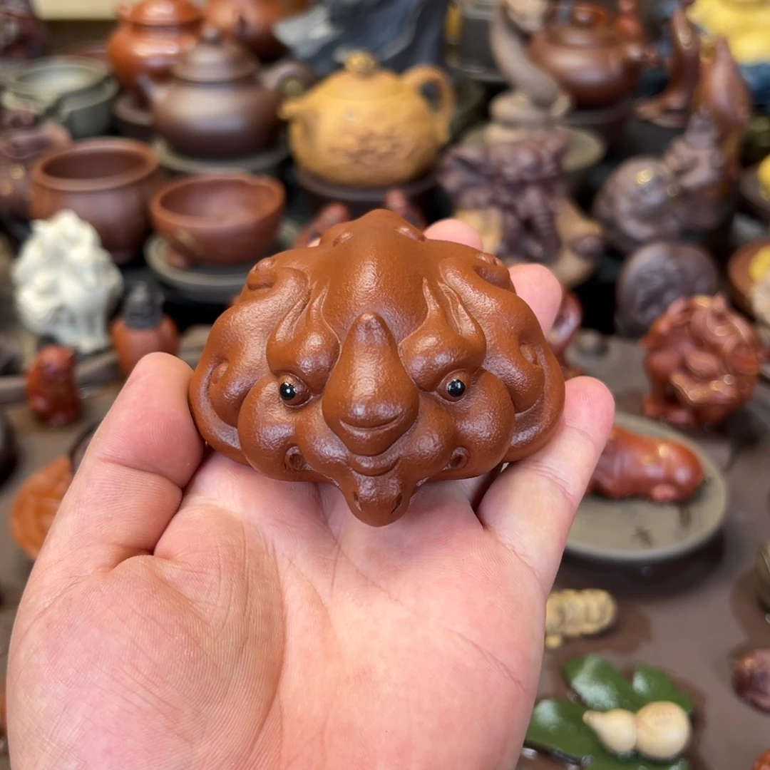紫砂茶宠紫砂金蟾