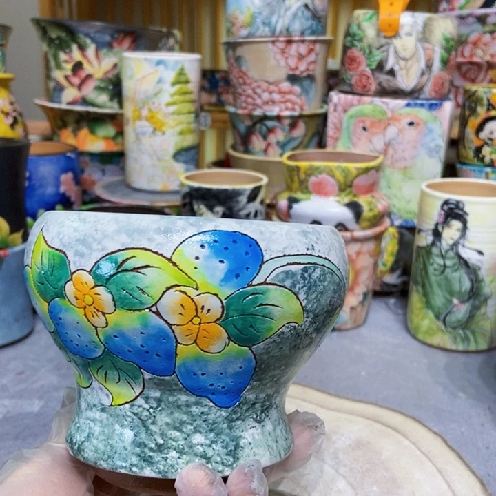 景德镇艺术手绘作品