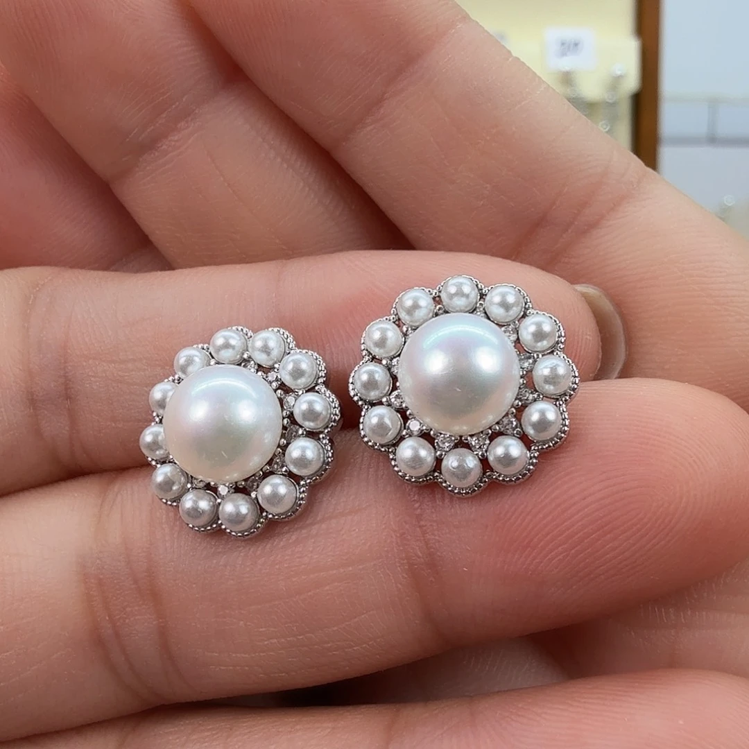 耳饰淡水珍珠未镶嵌