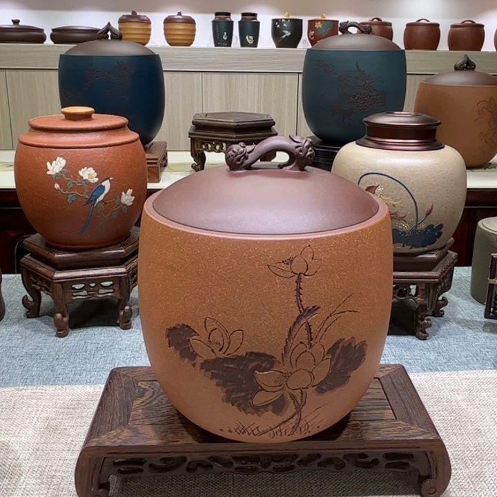 茶叶罐紫砂茶叶罐