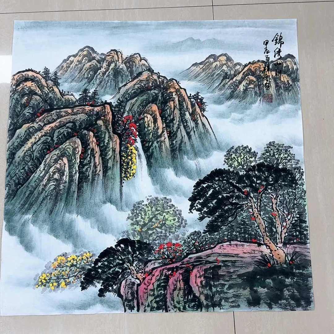 国画国画作品集一个