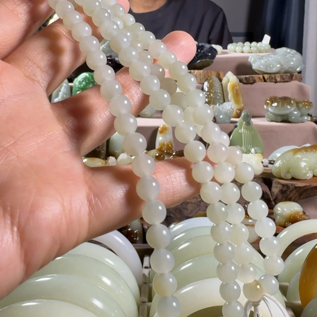 和田玉（糖玉）未镶嵌手链