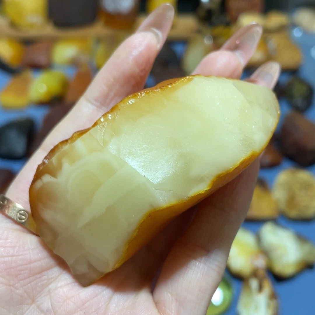 定制琥珀未镶嵌原石波罗的海琥珀蜜蜡