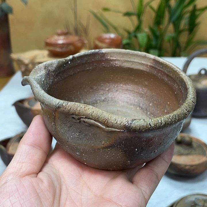 壶原田陶月的公道杯